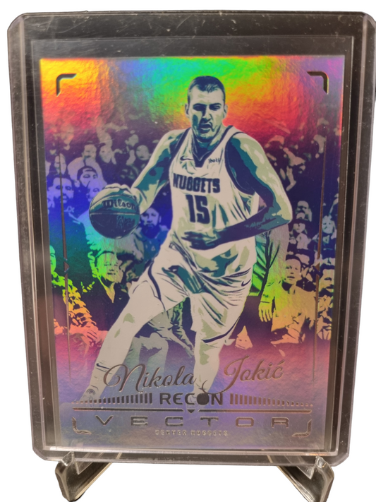 2023-24 Panini Recon #121 Nikola Jovic Vector Insert