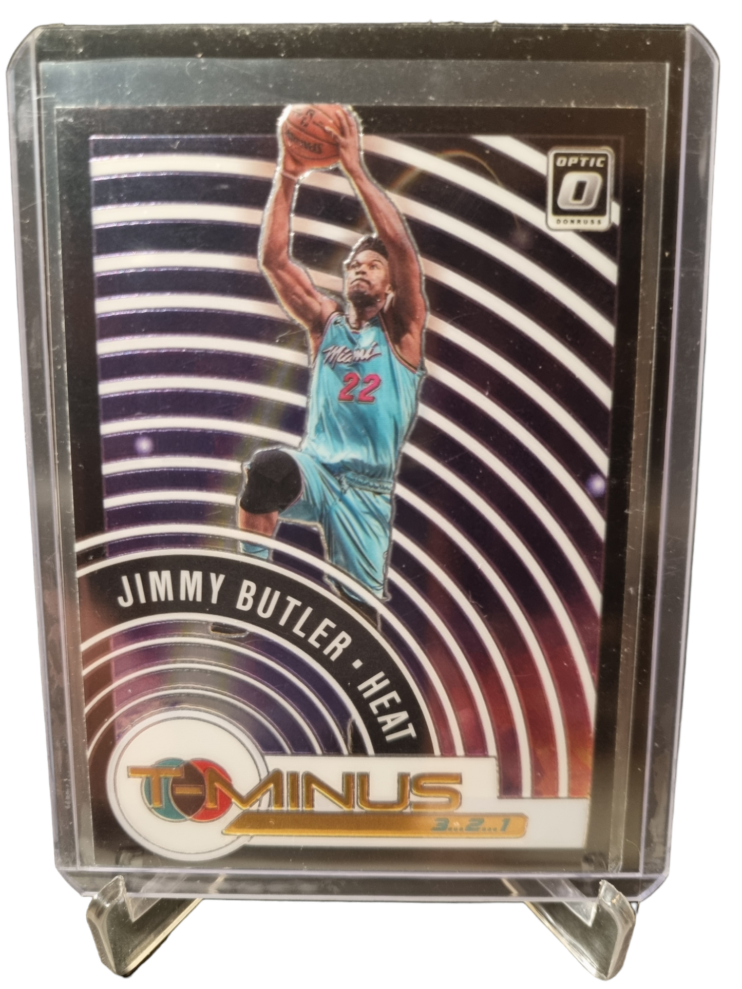 2020-21 Panini Donruss Optic #5 Jimmy Butler T-Minus 3 2 1