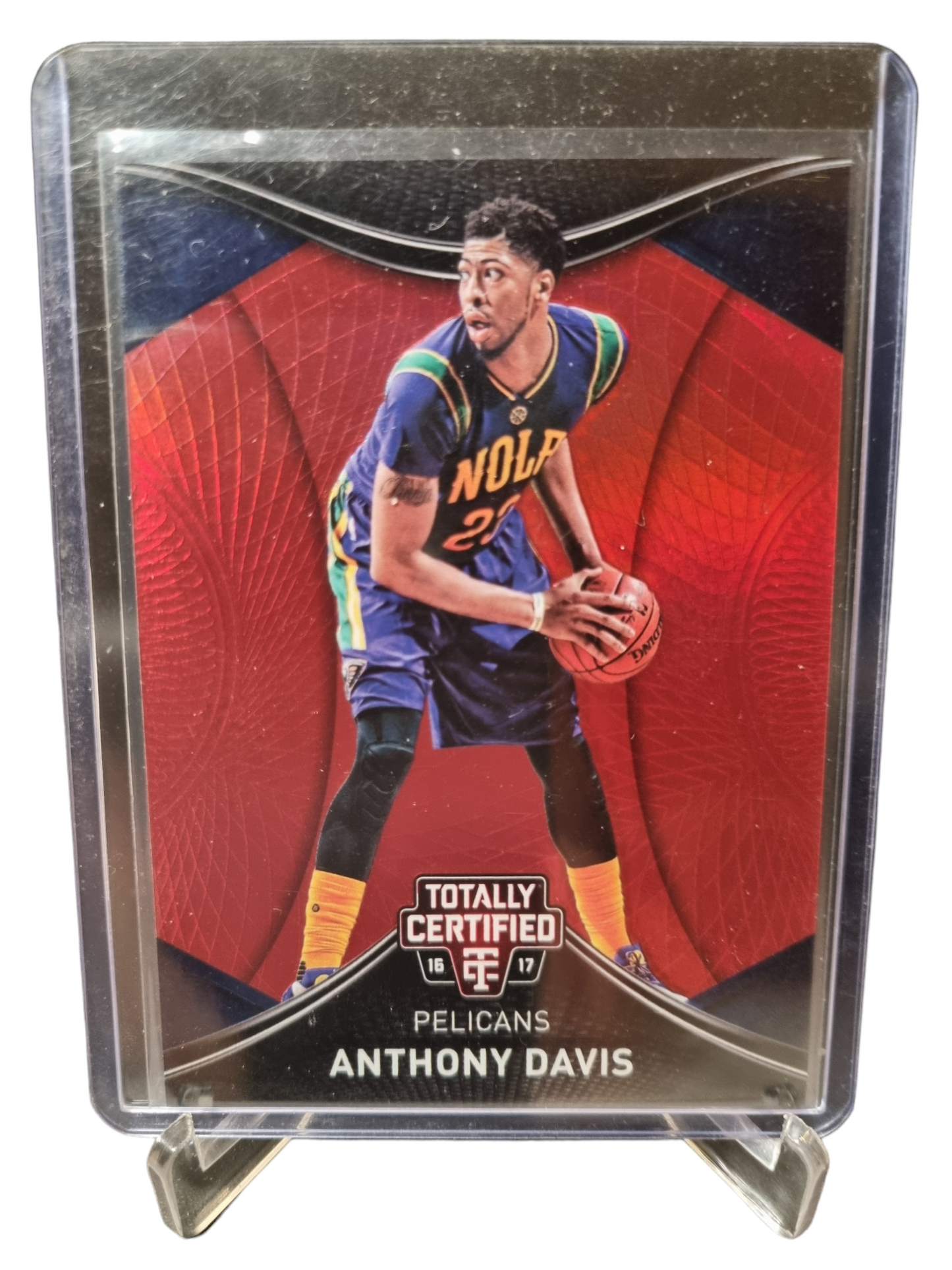 2016-17 Panini Totally Certified #1 Anthony Davis Silver 082/199 - 2nd year card