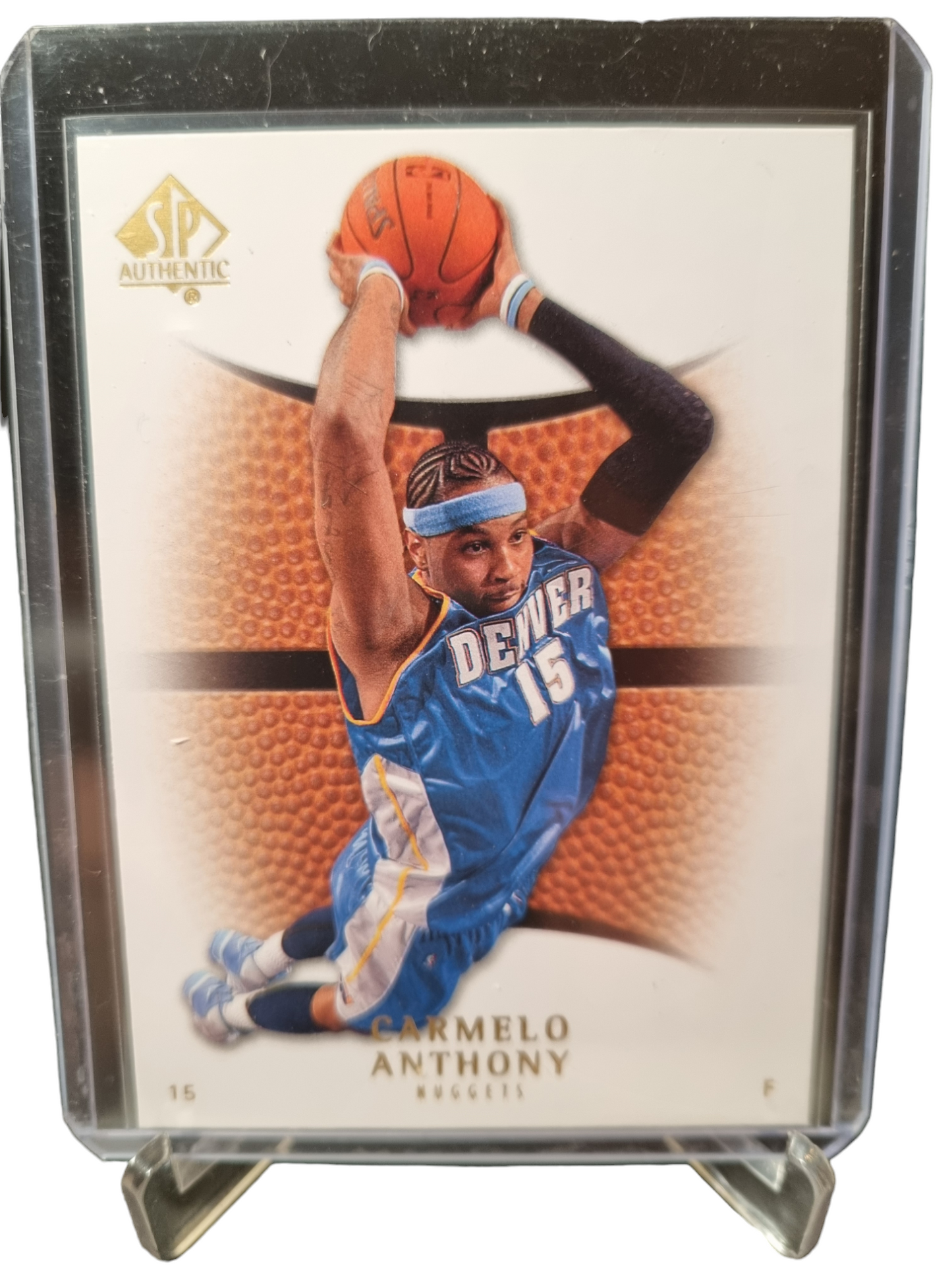 2007-08 Upper Deck #67 Carmelo Anthony SP Authentic