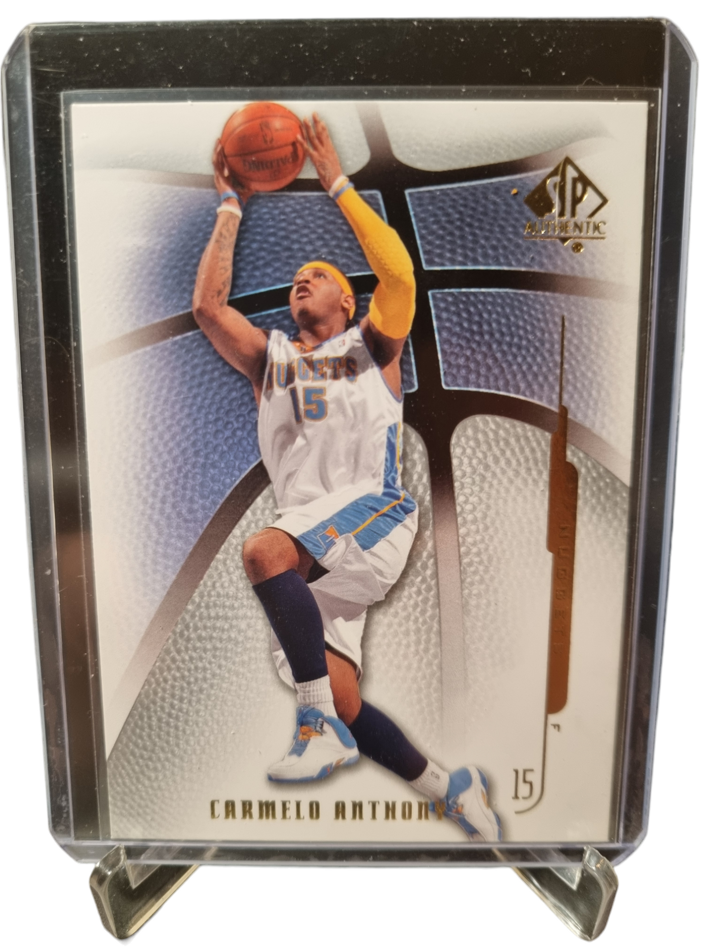 2008-09 Upper Deck #62 Carmelo Anthony SP gold Foil