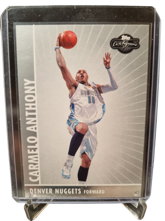 2008-09 Topps #15 Carmelo Anthony Topps Co Signers