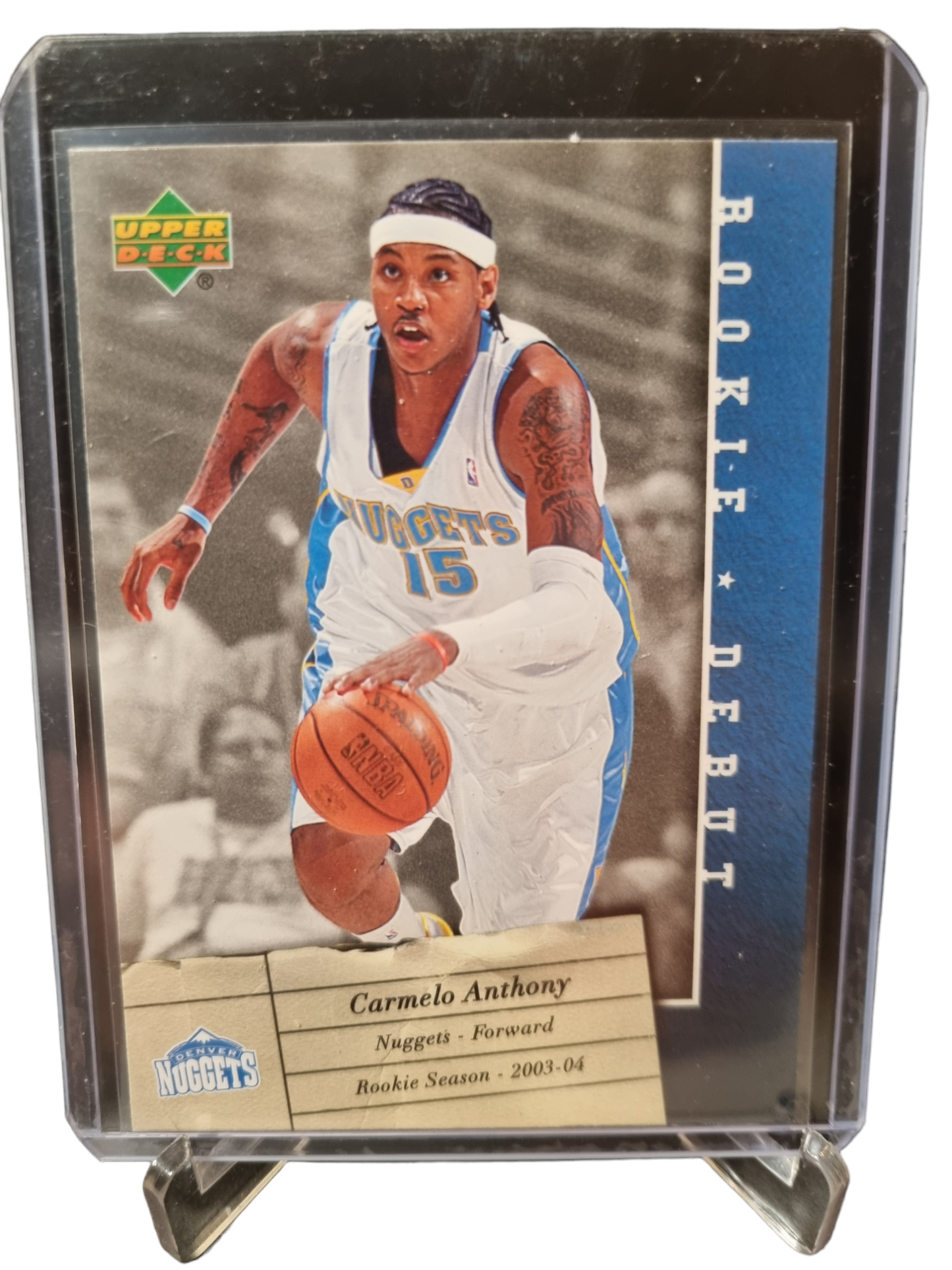 2006-07 Upper Deck #20 Carmelo Anthony Rookie Debut