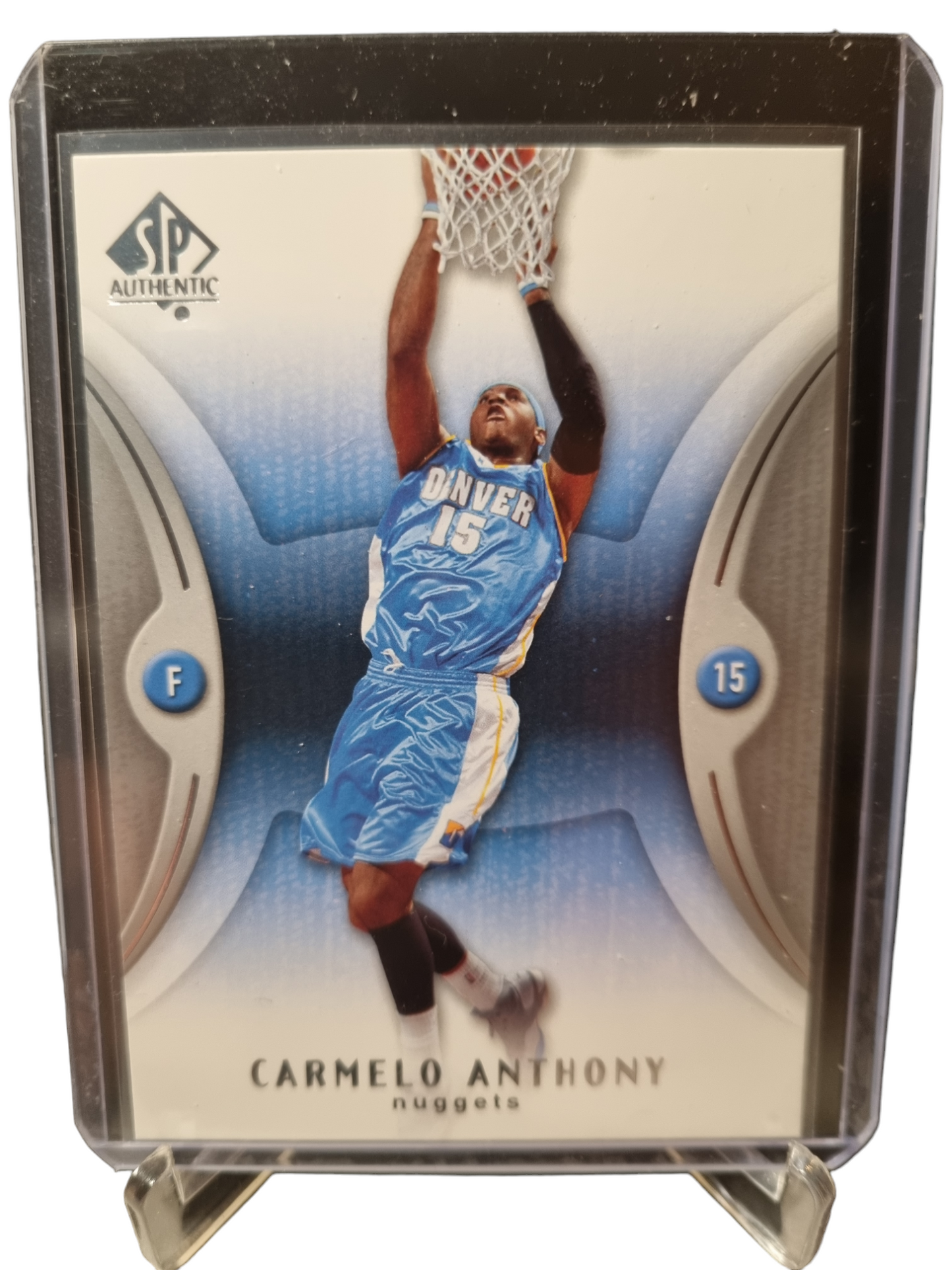 2006-07 Upper Deck #19 Carmelo Anthony SP Authentic