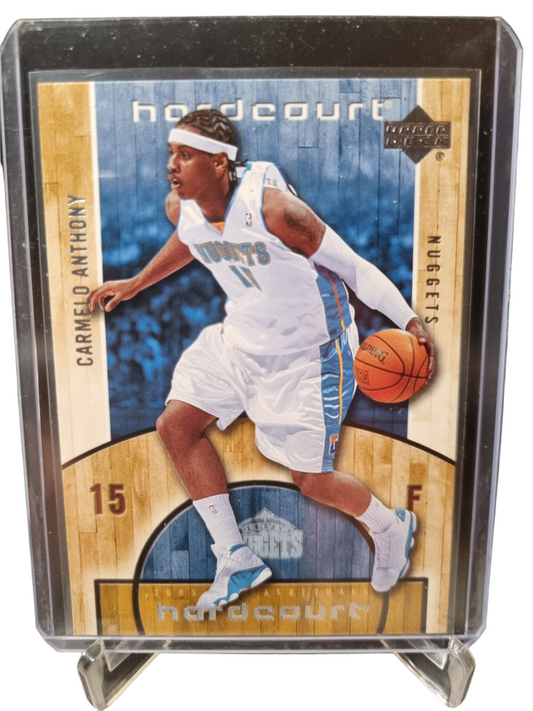 2005-06 Upper Deck #19 Carmelo Anthony Hard Court