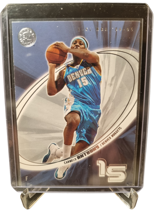 2004 -05 Fleer #6 Carmelo Anthony E-XL