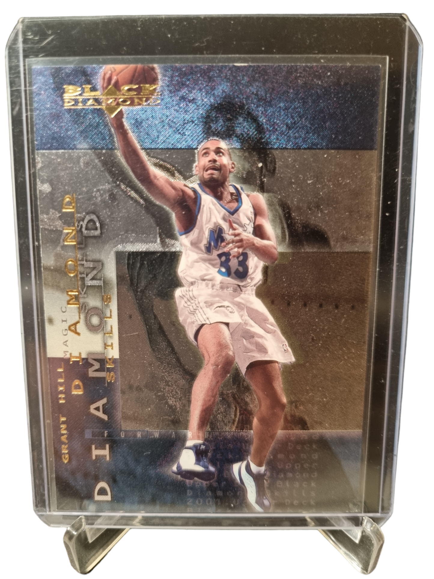 2001 Upper Deck #DS7 Grant Hill Black Diamond