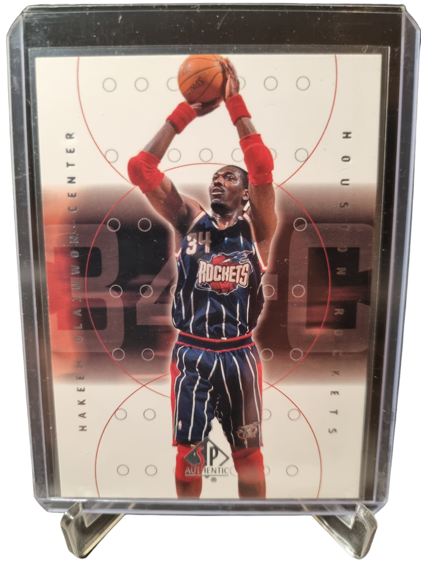 2001 Upper Deck #29 Hakeem Olajuwon SP Authentic