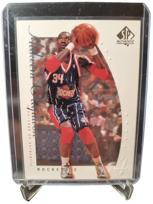 2000 Upper Deck #30 Hakeem Olajuwon SP Authentic