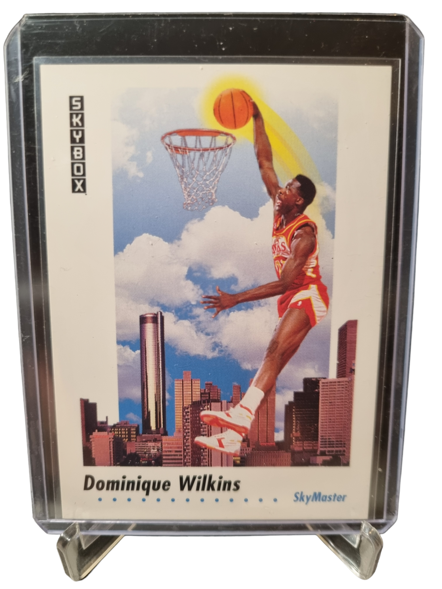 1991 Skybox #588 Dominique Wilkins Sky Master