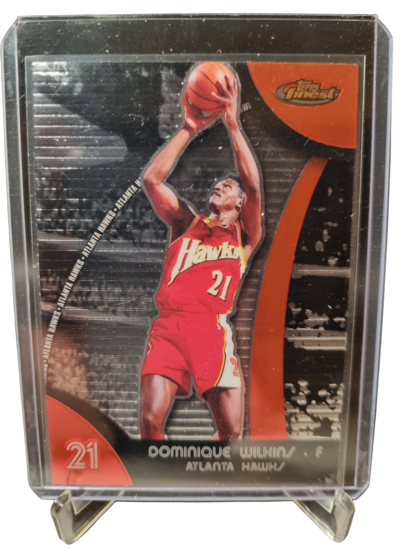 2008 Topps Finest #42 Dominique Wilkins