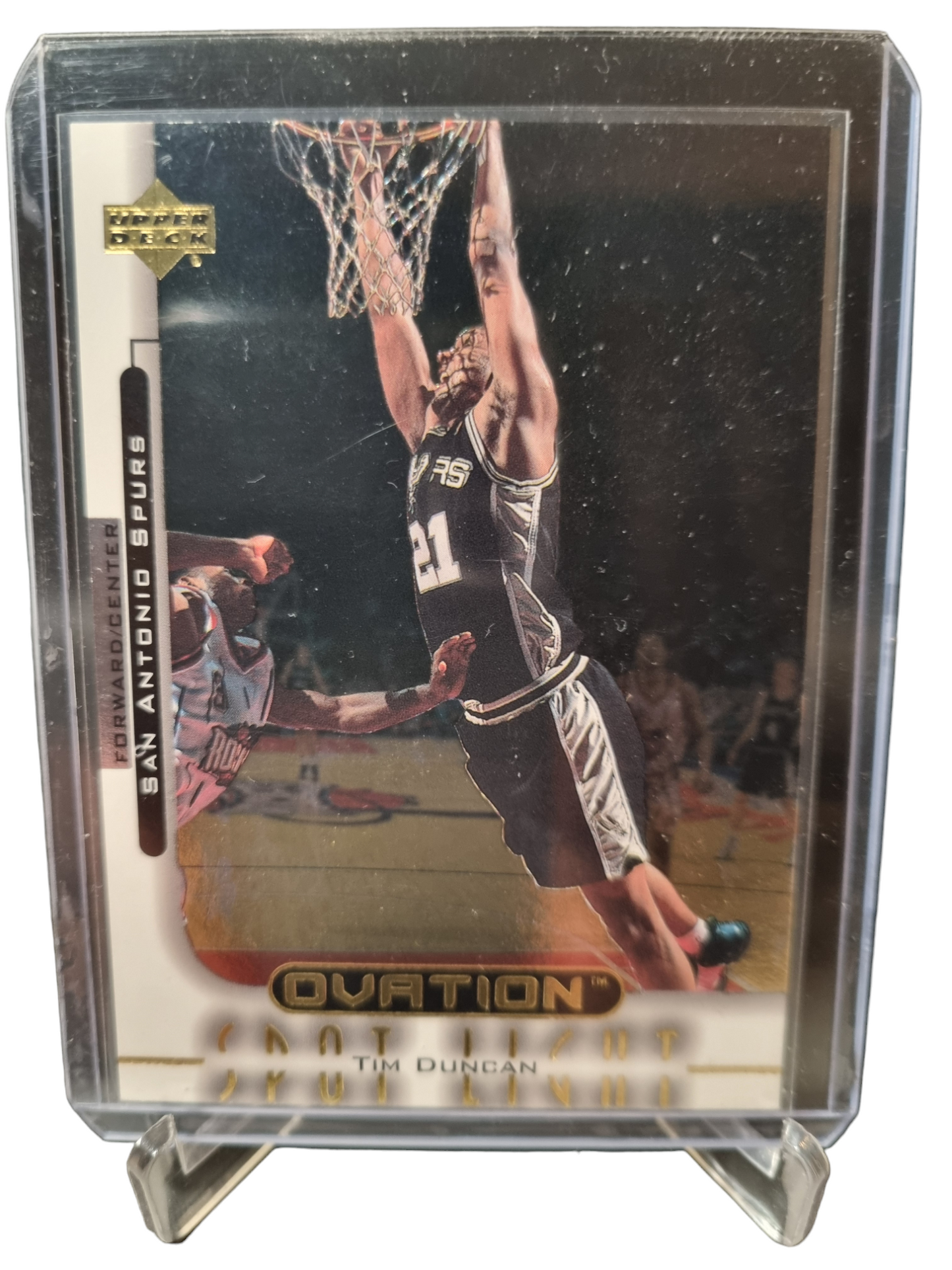 1999 Upper Deck #OS9 Tim Duncan Ovation Spotlight