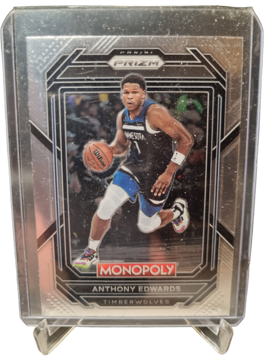 2022-24 Panini Prizm #53 Anthony Edwards Monopoly