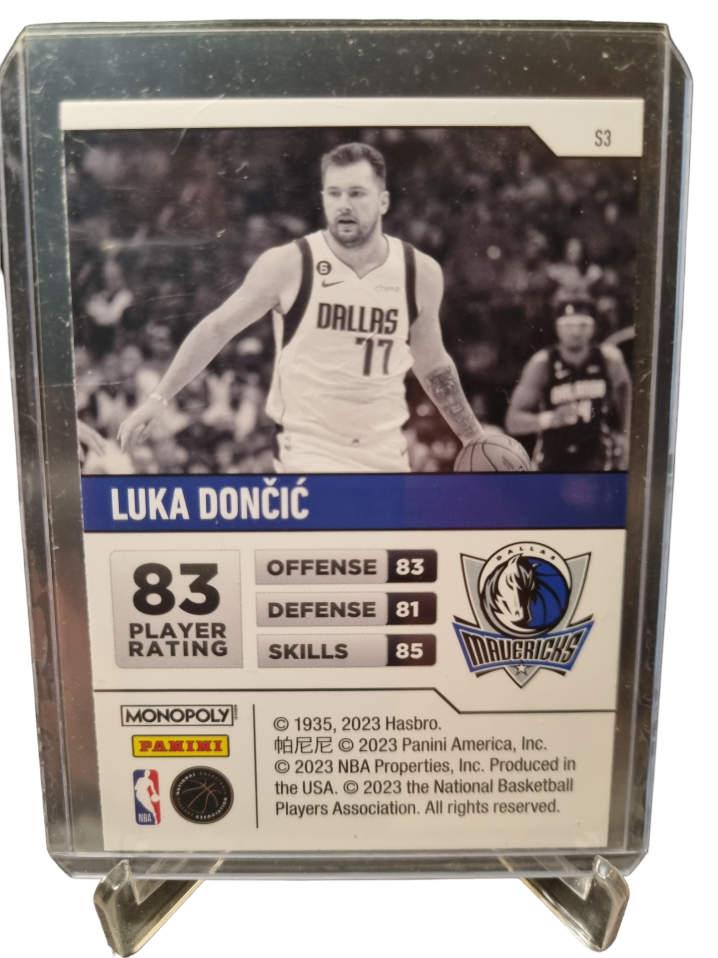 2022-23 Panini Prizm #S3 Luka Doncic Monopoly