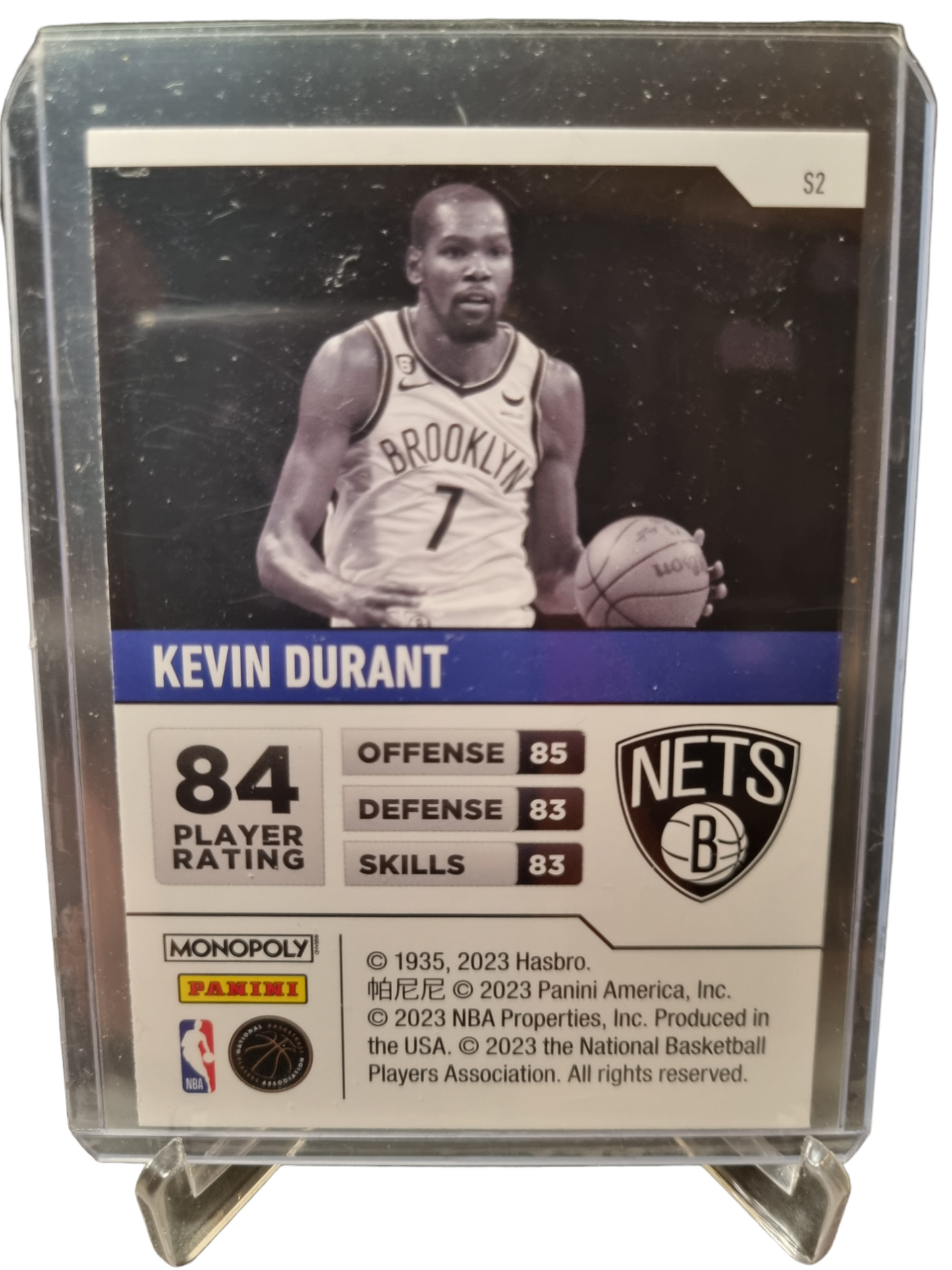 2022-23 Panini Prizm #S2 Kevin Durant Monopoly