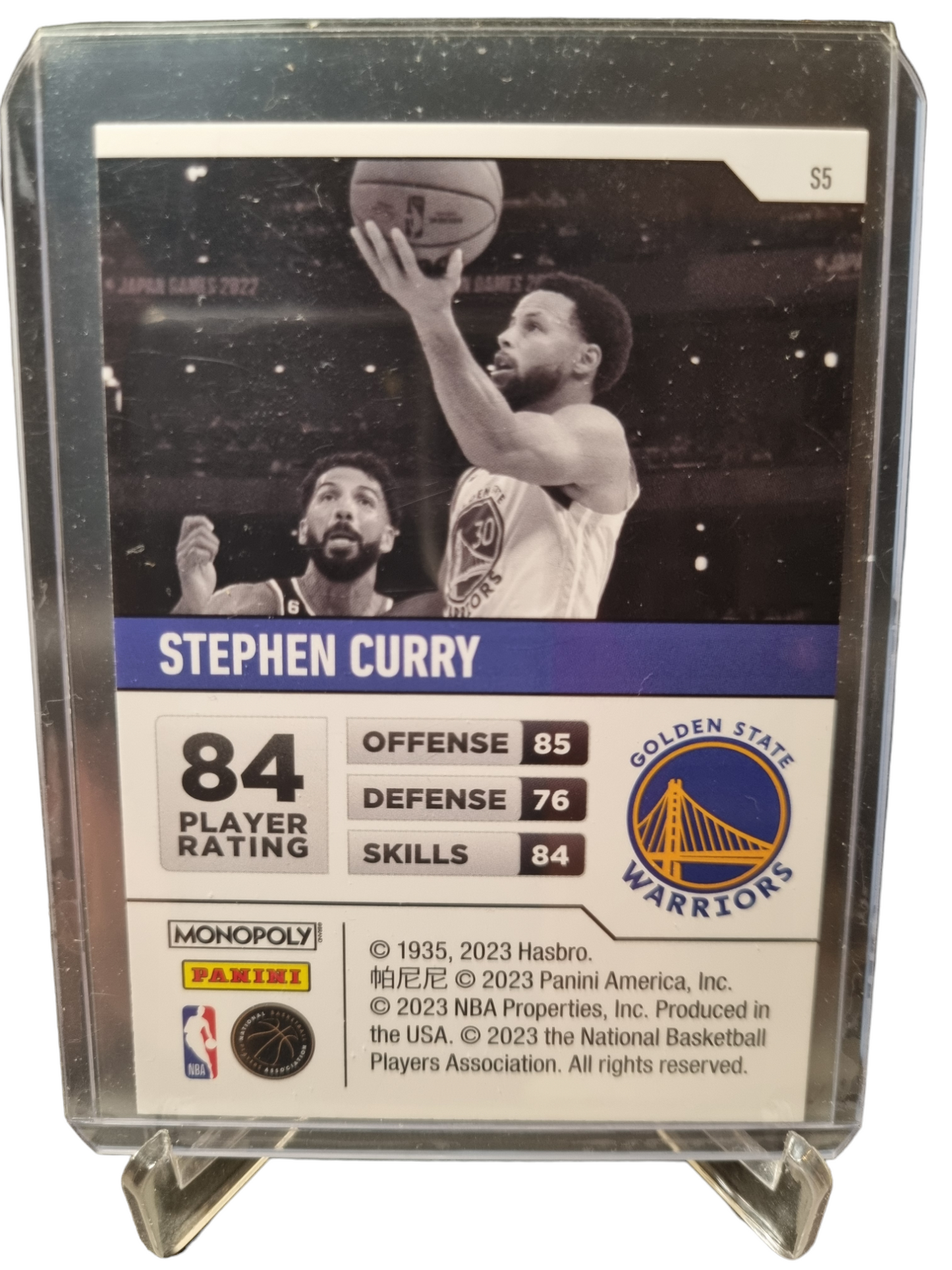 2022-23 Panini Prizm #S5 Stephen Curry Monopoly