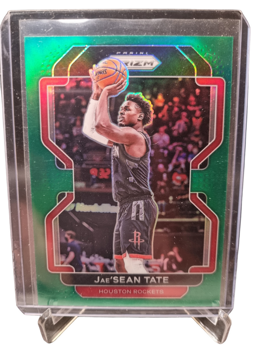 2021-22 Panini Prizm #93 Jae'Sean Tate Green Prizm