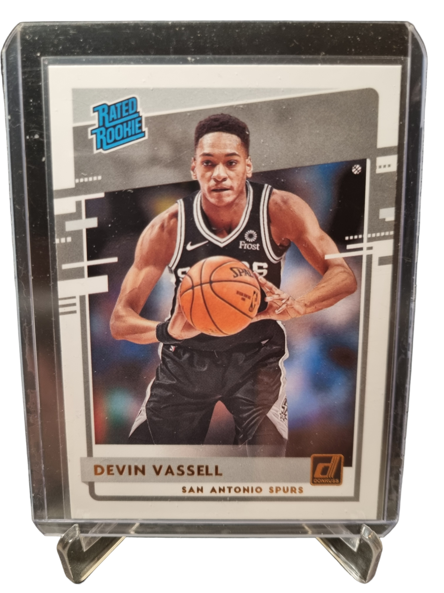 2020-21 Panini Donruss #206 Devin Vassell Rookie Card Rated Rookie