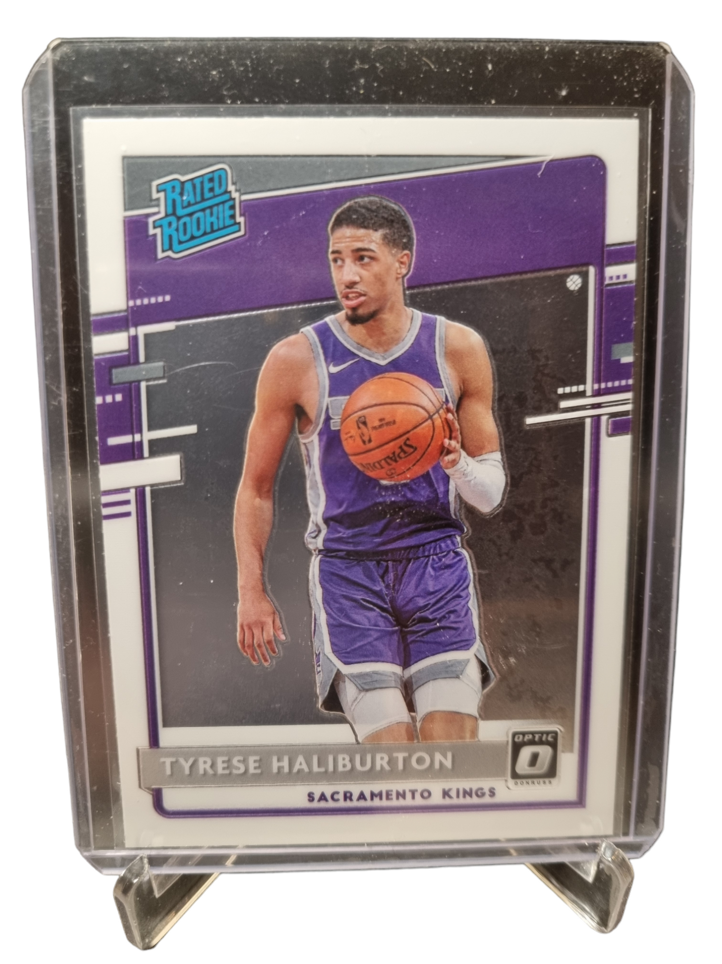 2020-21 Panini Donruss Optic #162 Tyrese Haliburton Rookie Card Rated Rookie