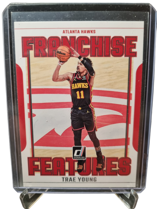 2023-24 Panini Donruss #11 Trae Young Franchise Features