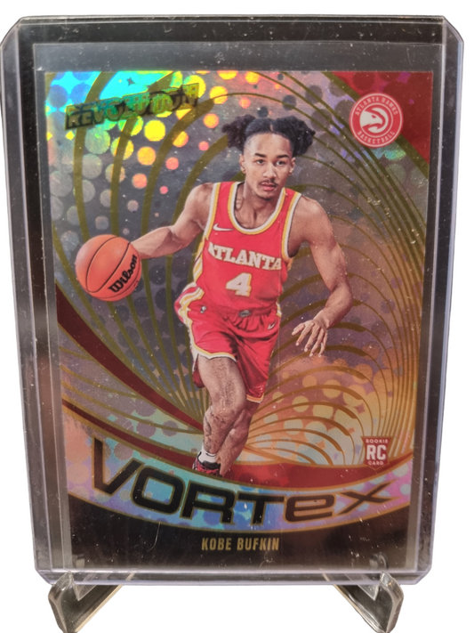 2023-24 Panini Revolution #19 Kobe Bufkin Rookie Card Vortex