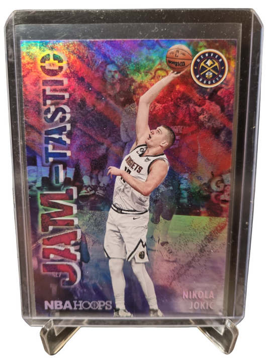 2023-24 Panini Hoops #15 Nikola Jokic Jam-Tastic Holo