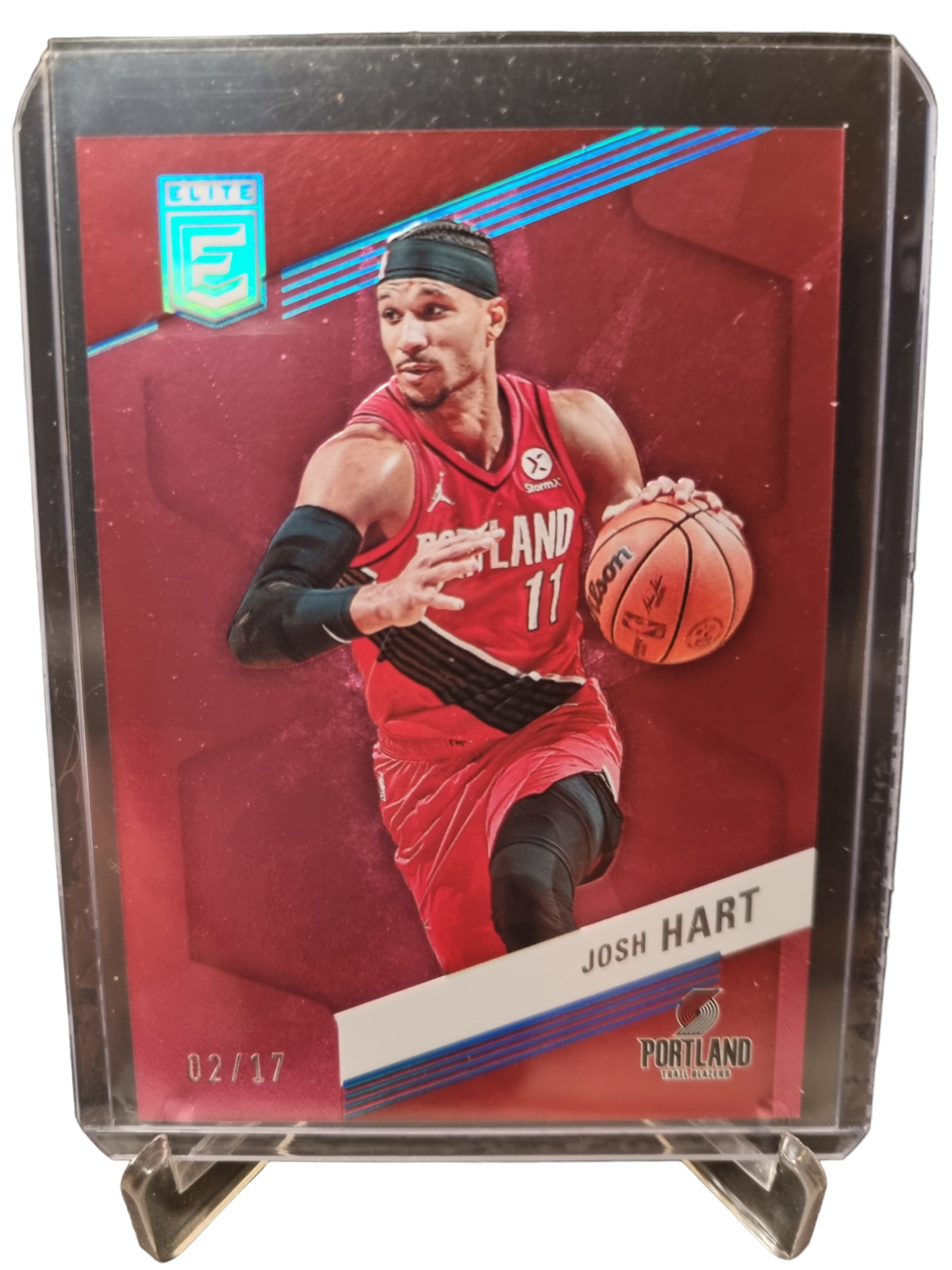 2022-23 Panini Donruss Elite #31 Josh Hart Pink FOTL 02/17