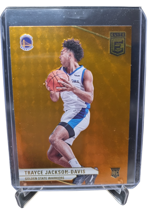 2023-24 Panini Donruss Elite #247 Trayce Jackson-Davis Rookie Card Elite Orange