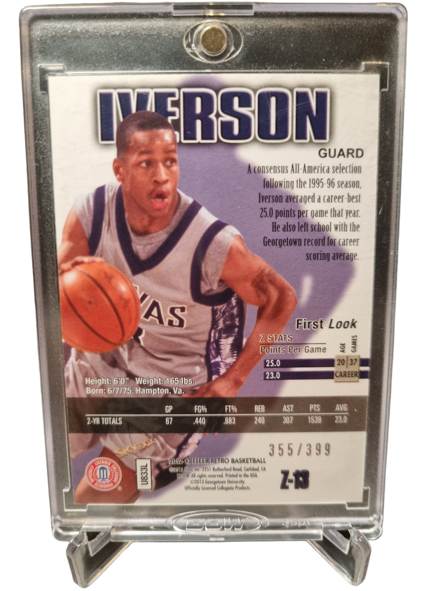 2012-13 Fleer Retro #Z-13 Allen Iverson Z Force 355/399