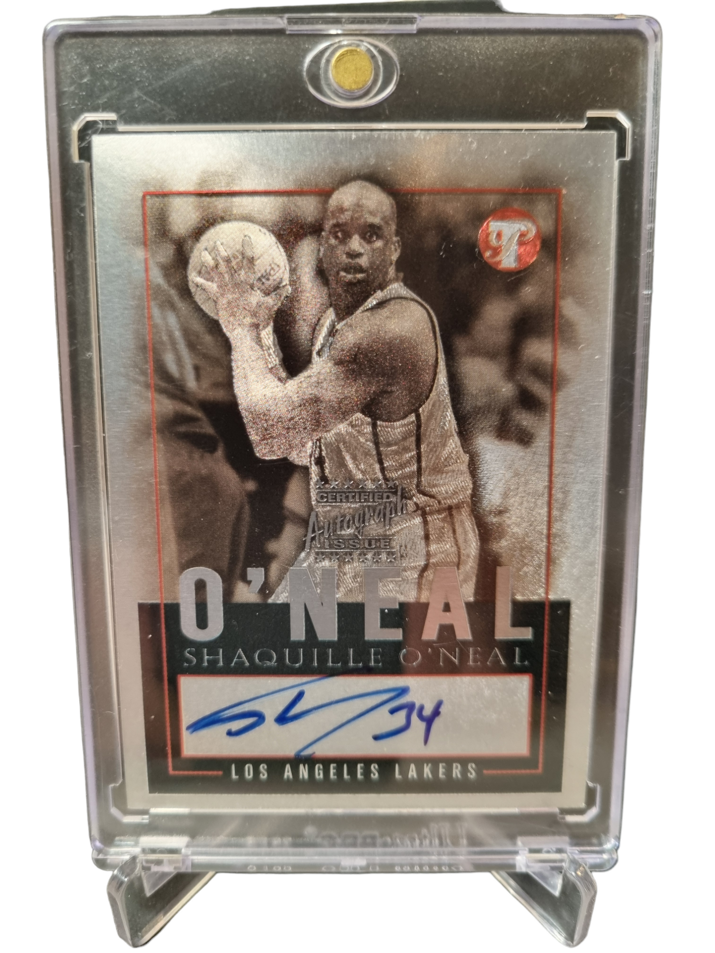 2003 Topps #PEA-SO Shaquille O'Neal Certified Autograph Issue On Card Autograph