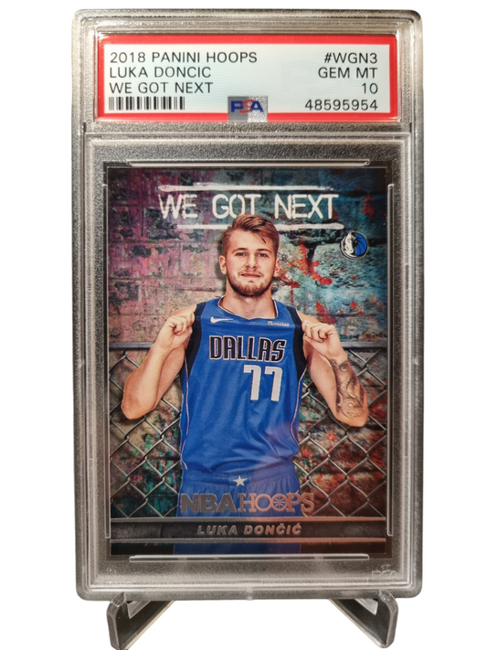 2018-19 Panini Hoops #WGN-3 Luka Doncic Rookie Card We Got Next Gem Mint PSA10