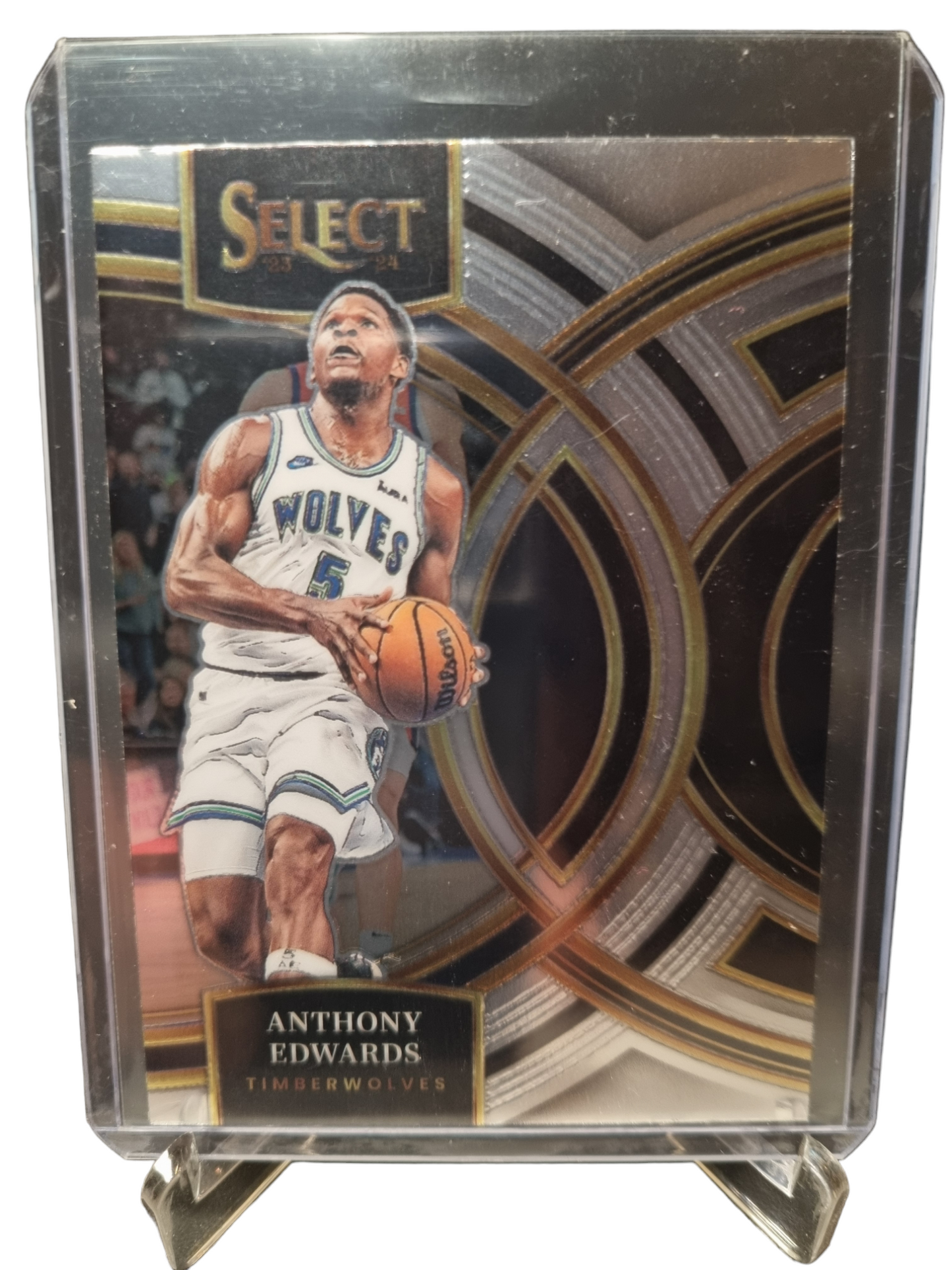 2023-24 Panini Select #164 Anthony Edwards Premier Level