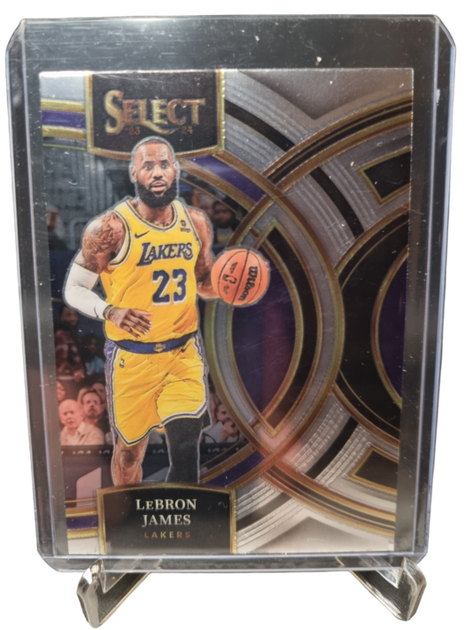 2023-24 Panini Select #135 Lebron James Premier Level