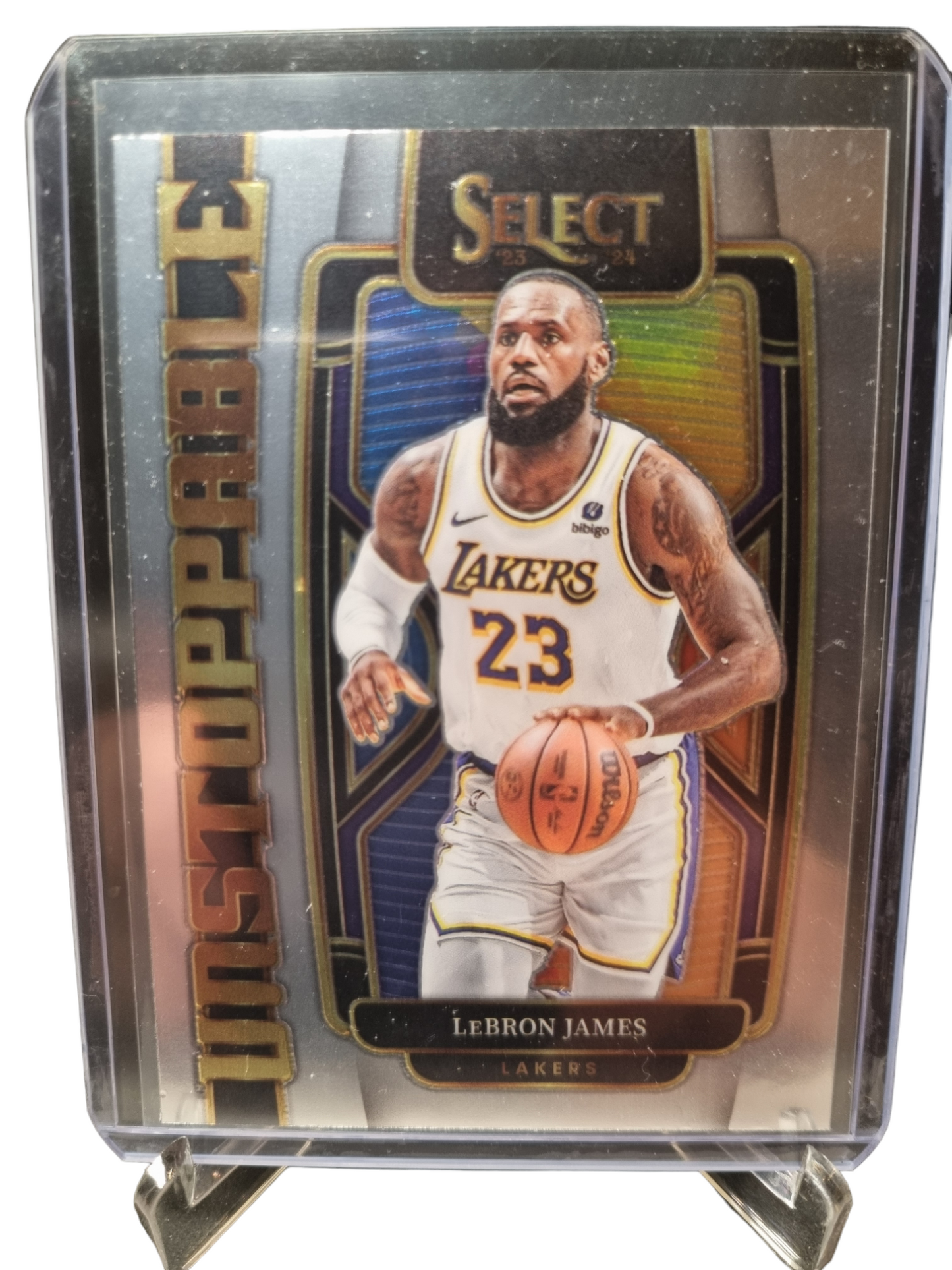 2023-24 Panini Select #14 Lebron James Unstoppable