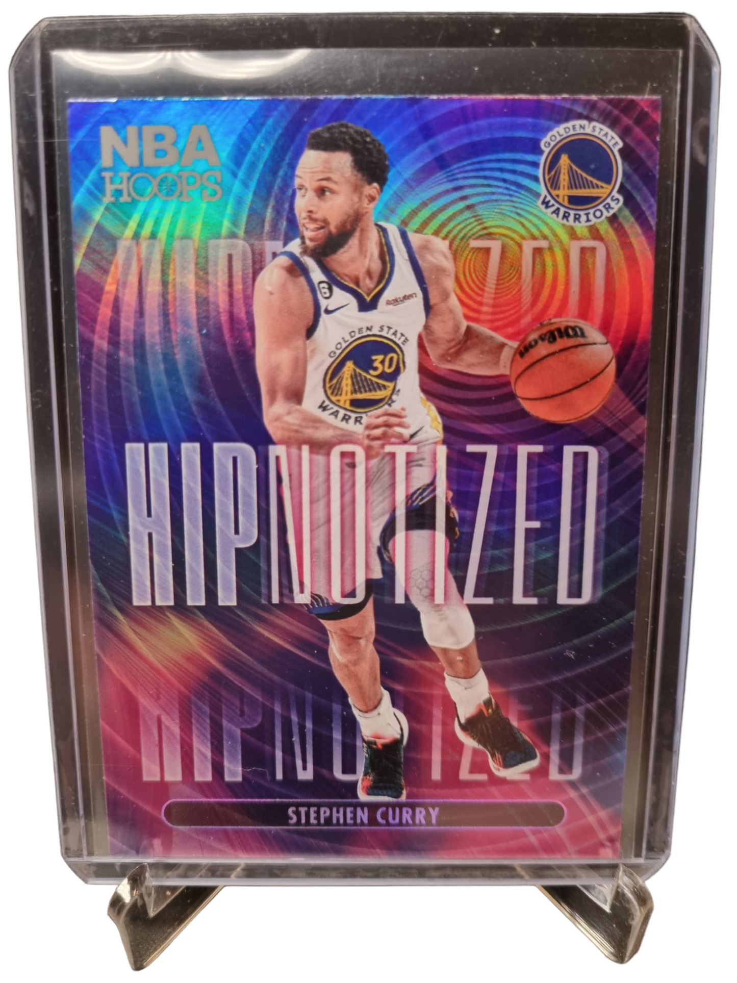 2023-24 Panini Hoops #4 Stephen Curry Hipnotized Holo