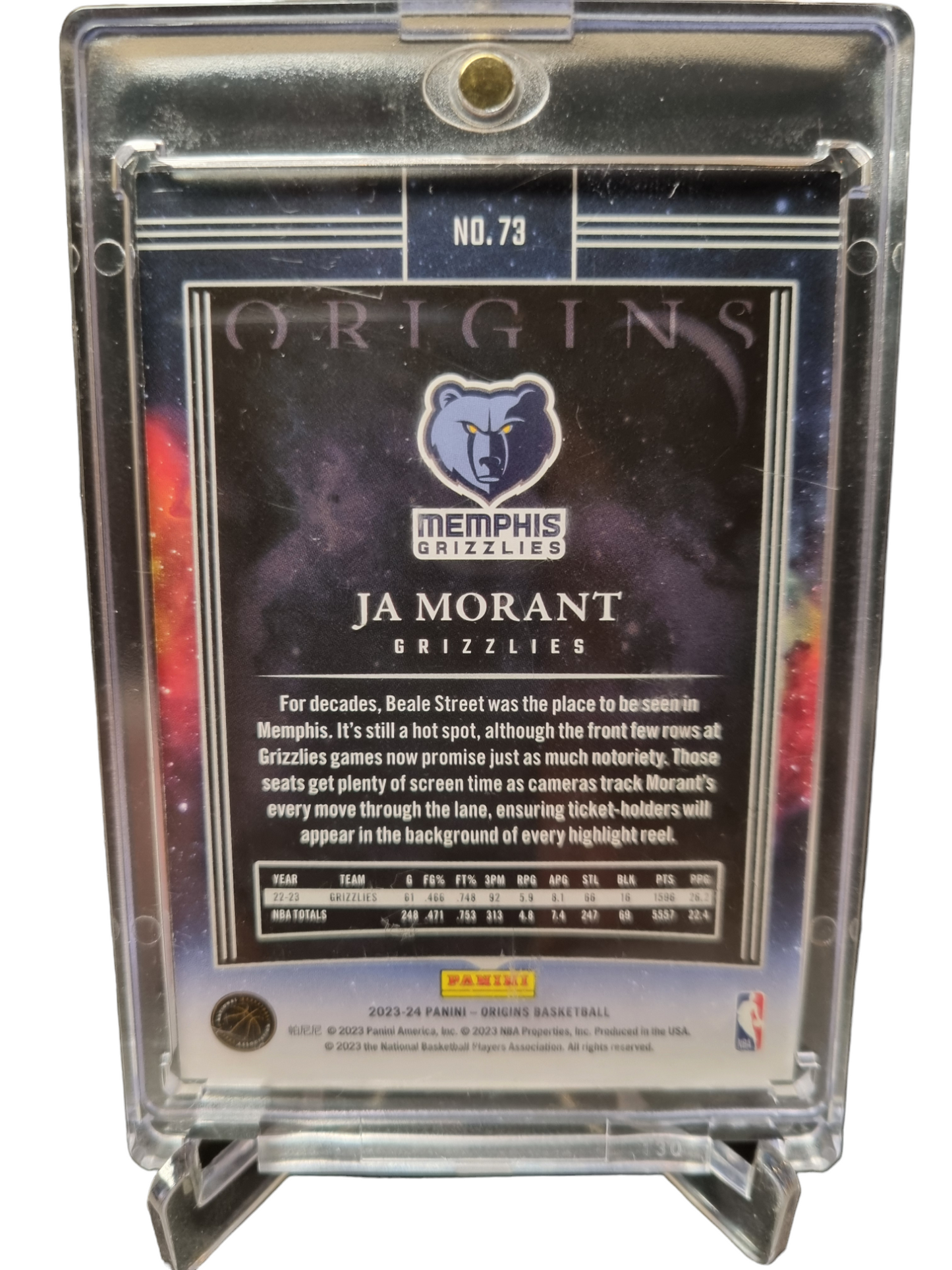 2023-24 Panini Origins #73 JA Morant Green 21/25