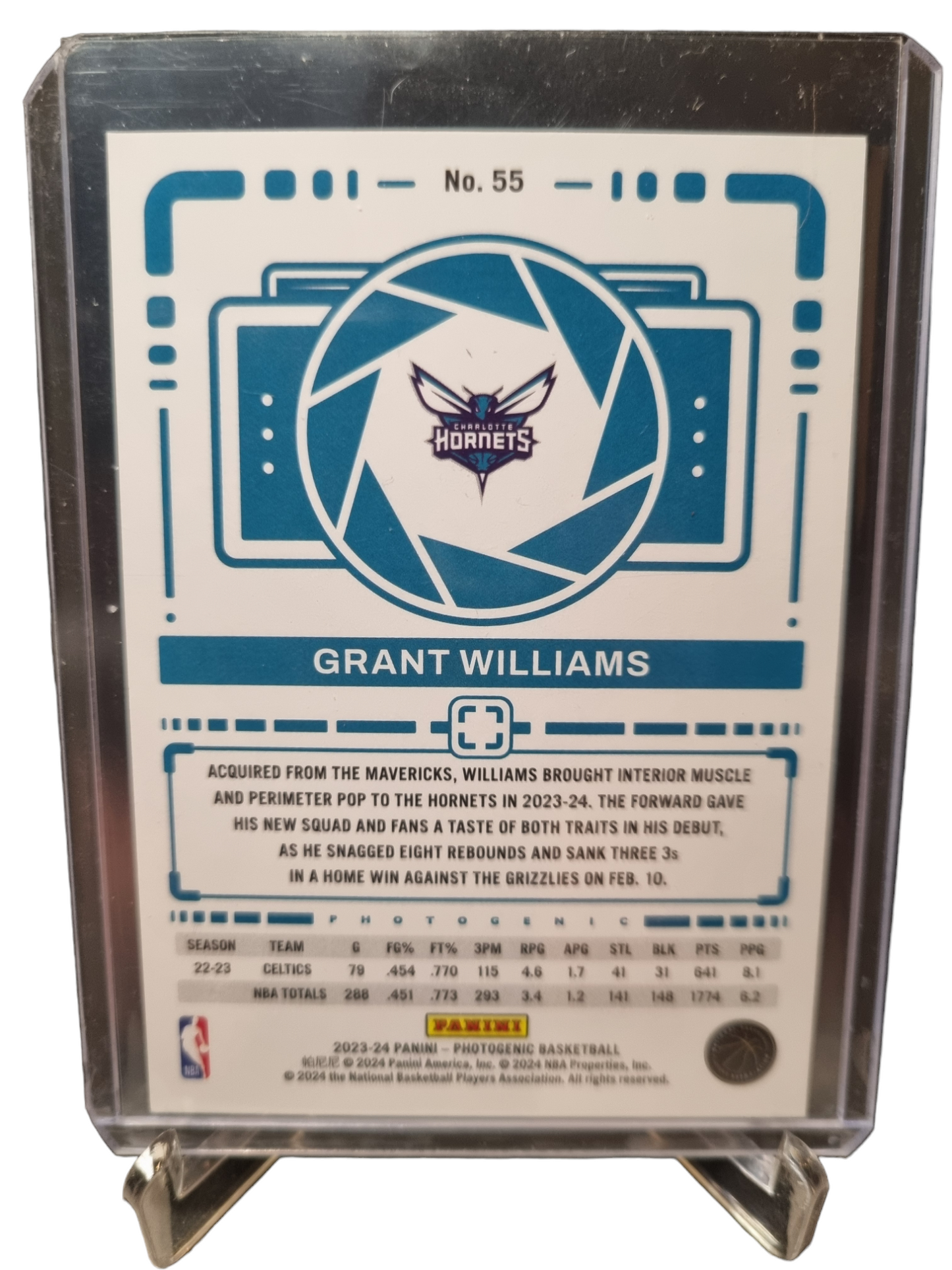 2023-24 Panini Photogenic #55 Grant Williams