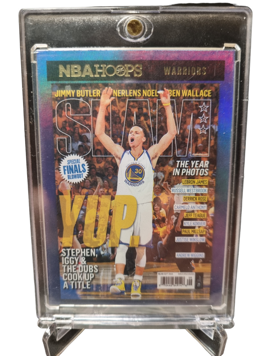 2020-21 Panini Hoops #4 Stephen Curry Slam Holo