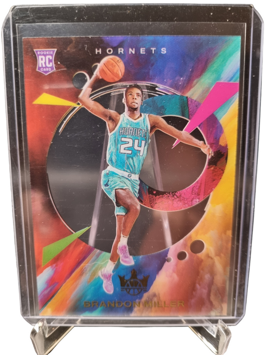 2023-24 Panini Court Kings #21 Brandon Miller Rookie Card Acetate