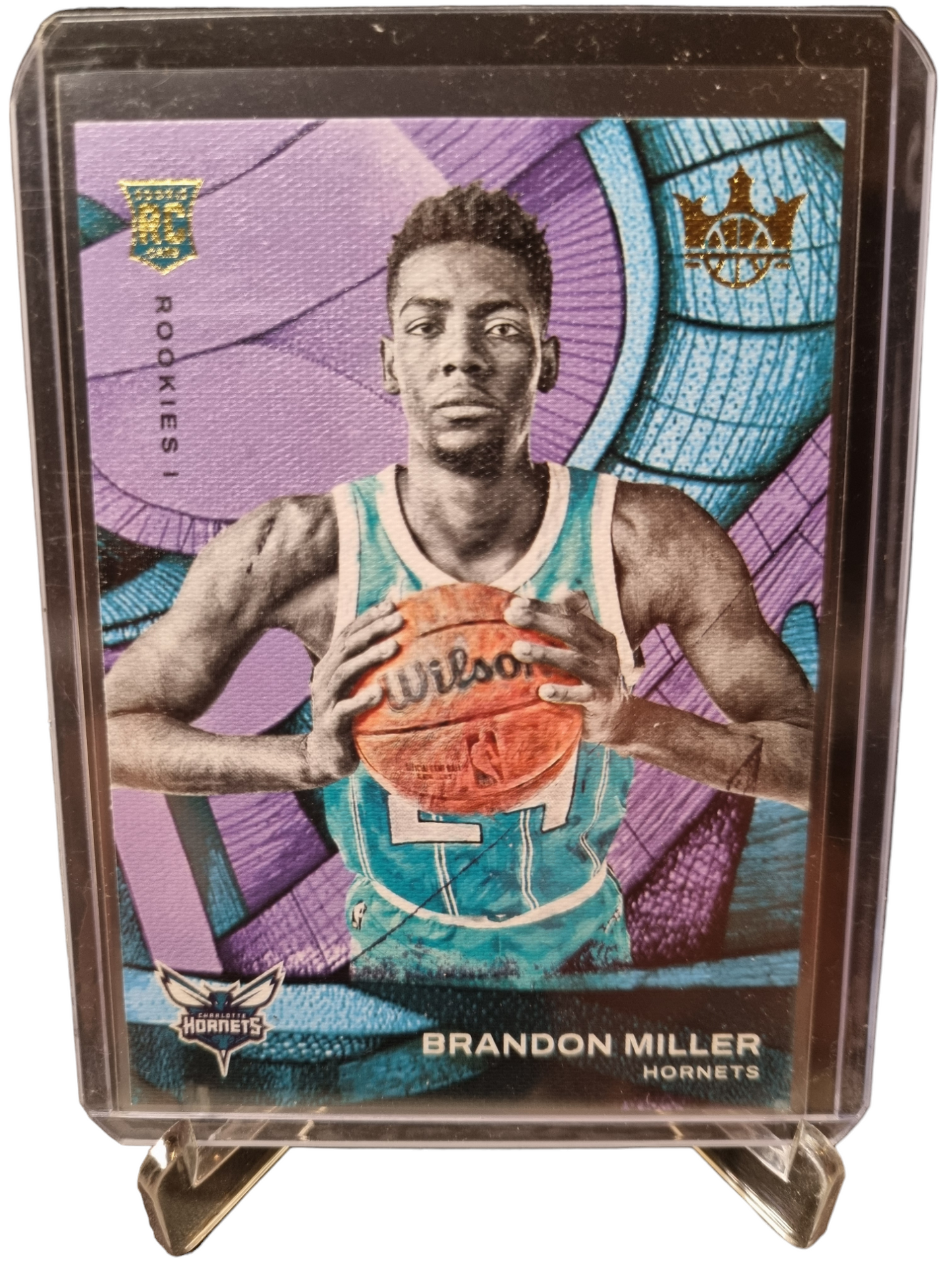 2023-24 Panini Court Kings #80 Brandon Miller Rookie Card Rookies I