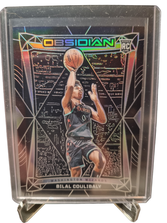 2023-24 Panini Obsidian #162 Bilal Coulibaly Rookie Card SP