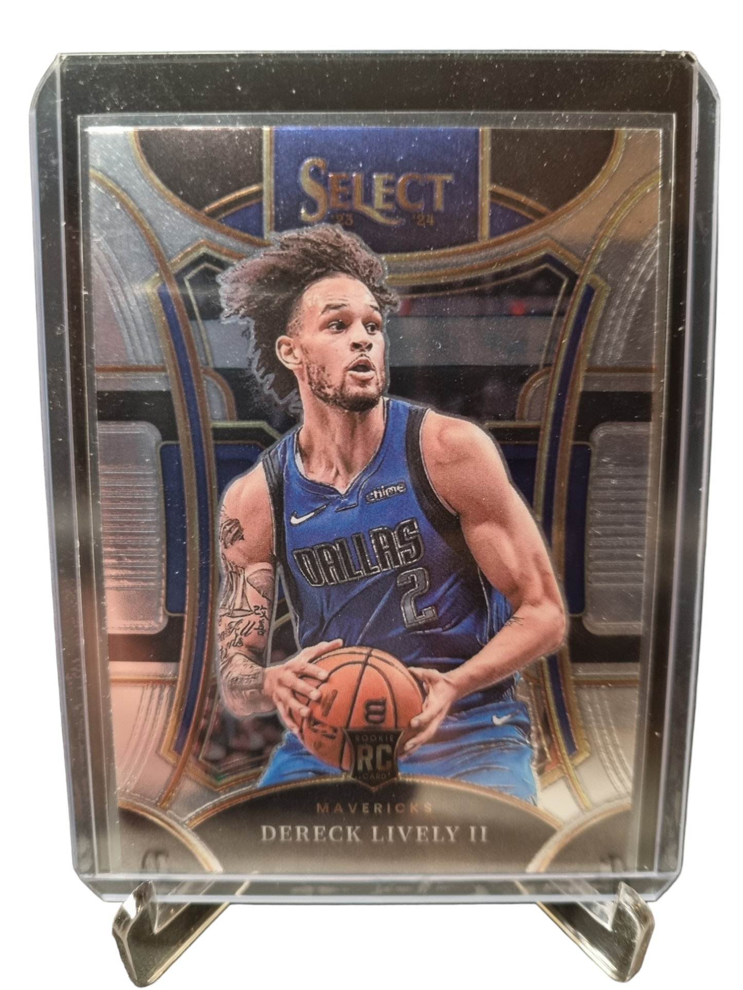 2023-24 Panini Select #313 Dereck Lively II Rookie Card Mezzanine