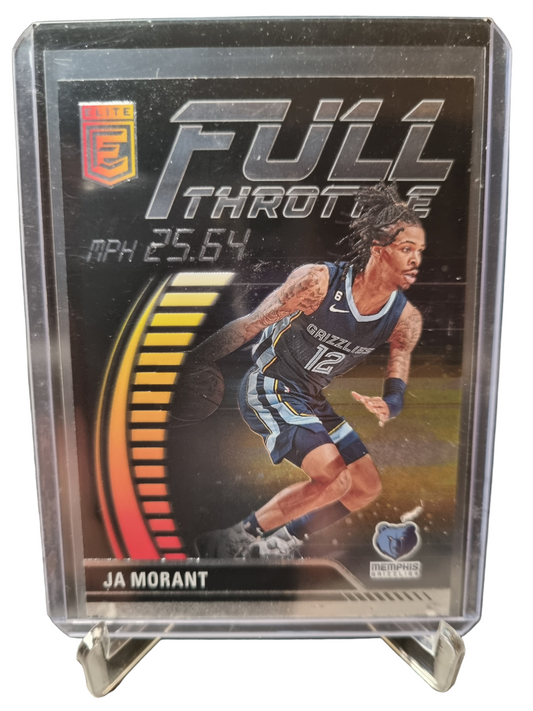 2023-24 Panini Donruss Elite #6 JA Morant Full Throttle