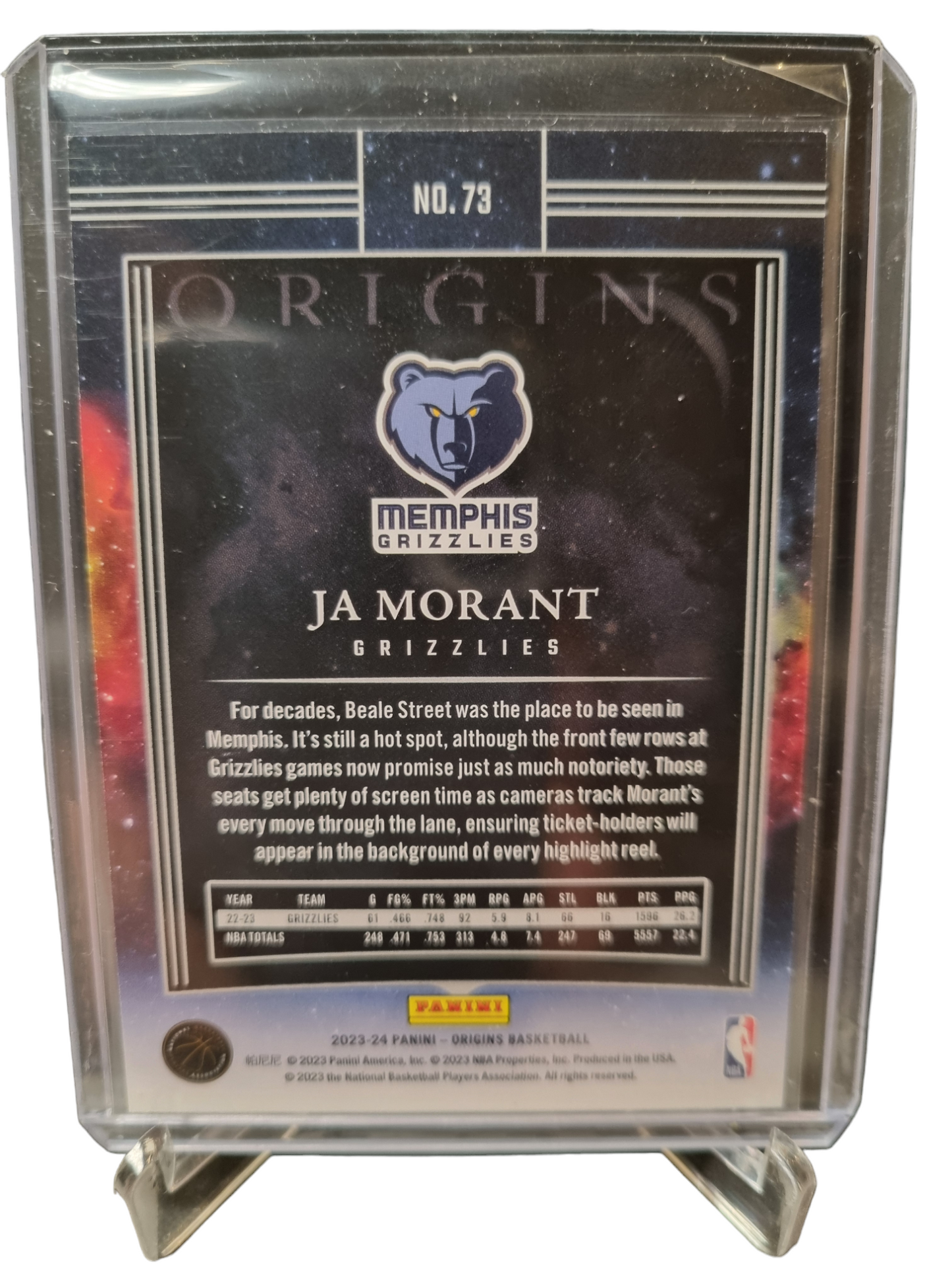 2023-24 Panini Origins #73 JA Morant