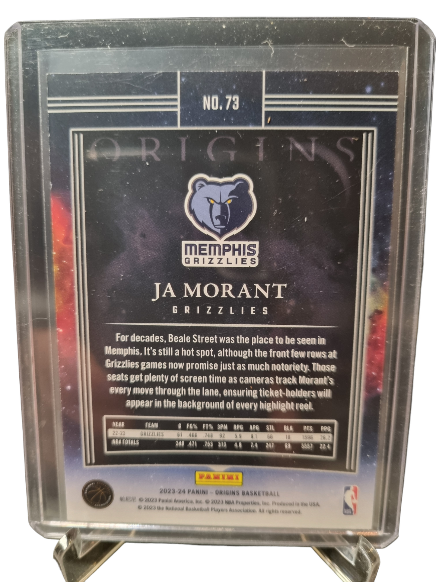 2023-24 Panini Origins #73 JA Morant Basketballs