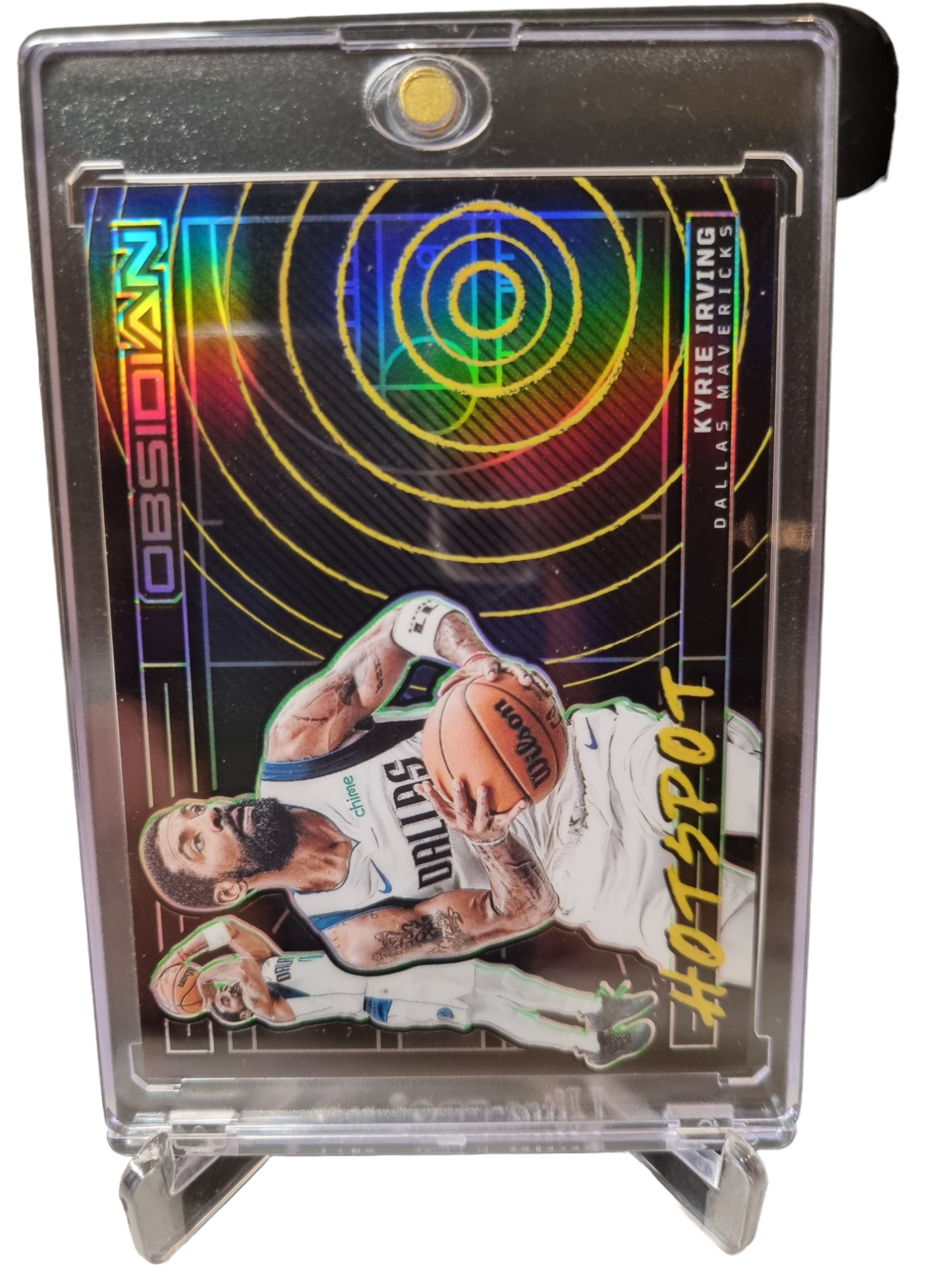 2023-24 Panini Obsidian #15 Kyrie Irving Hot Spot 16/25