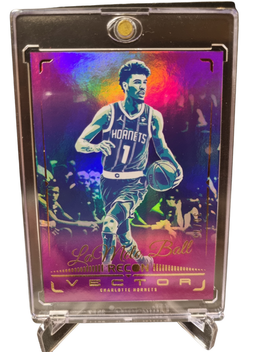 2023-24 Panini Recon #8 Lamelo Ball Vector Purple 30/75