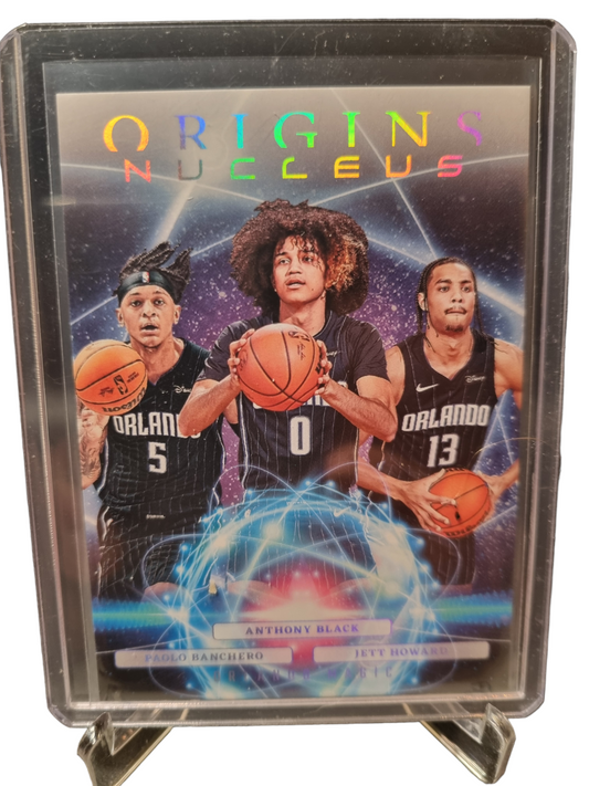 2023-24 Panini Origins #11 Anthony Black/Paolo Banchero/Jett Howard Nucleus