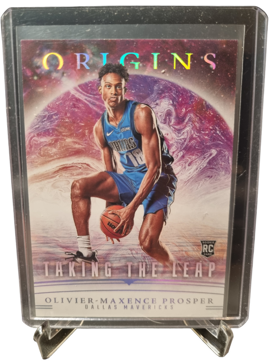 2023-24 Panini Origins #10 Oliver-Maxence Prosper Rookie Card Taking The Leap