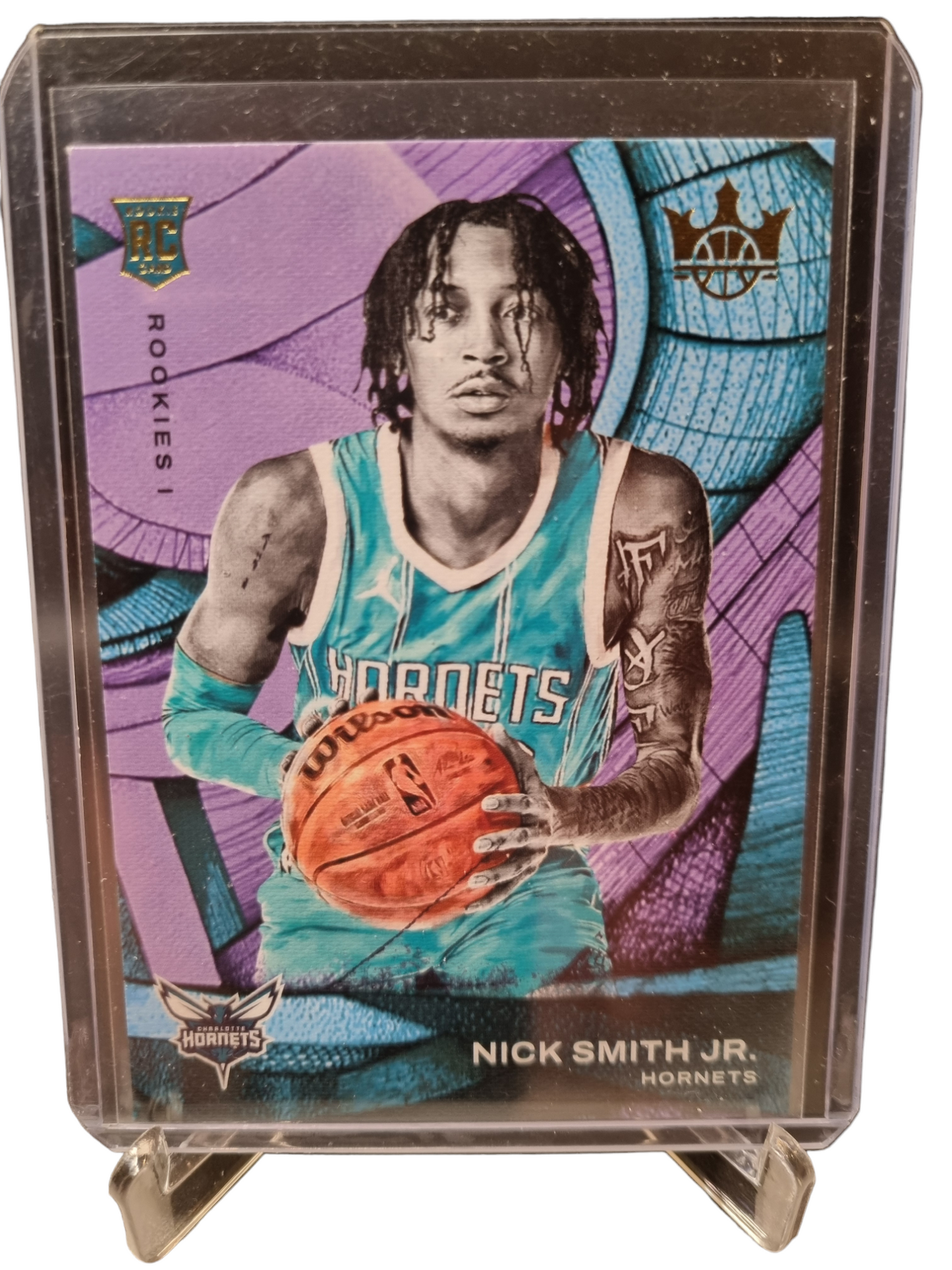 2023-24 Panini Court Kings #76 Nick Smith JR Rookie Card Rookies I